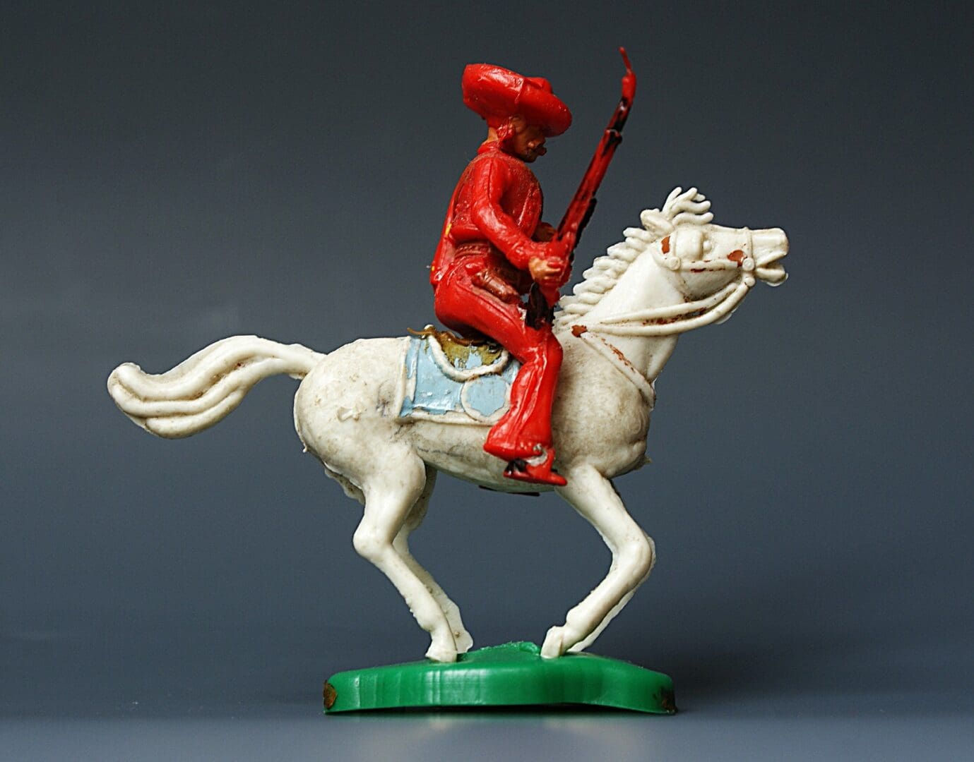 Cherilea 54mm Mounted Mexican in Poncho - Scarce! - Image 3