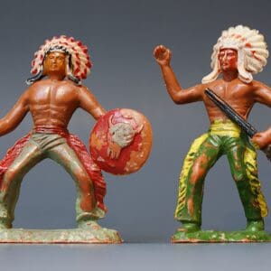 SOLD Lone Star KING SIZE Indians (Incorrect Heads)