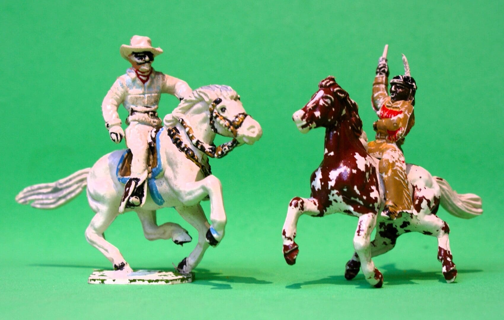 Lone Star Lone Ranger, "Silver" & Tonto Set