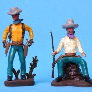 Swoppet Dismounted Cowboy Gunslinger & On Guard (2nd Series)