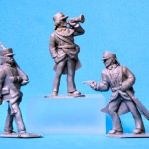 Lone Star Harvey Series ACW Confederates 3 Poses (Unpainted)