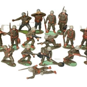 SOLD Timpo Solids US Army Infantry - 17 Figures