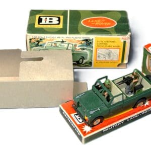 Britains Military LWB Land-Rover in Early Sleeve Box
