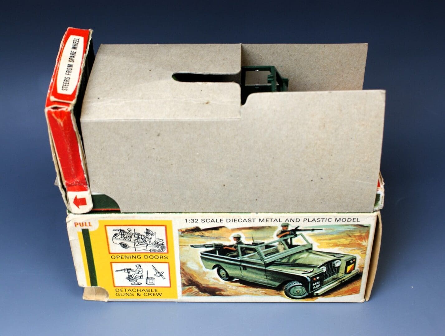 Britains Military LWB Land-Rover in Early Sleeve Box - Image 5